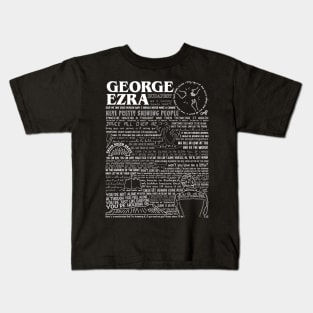 George Mix (white) Kids T-Shirt